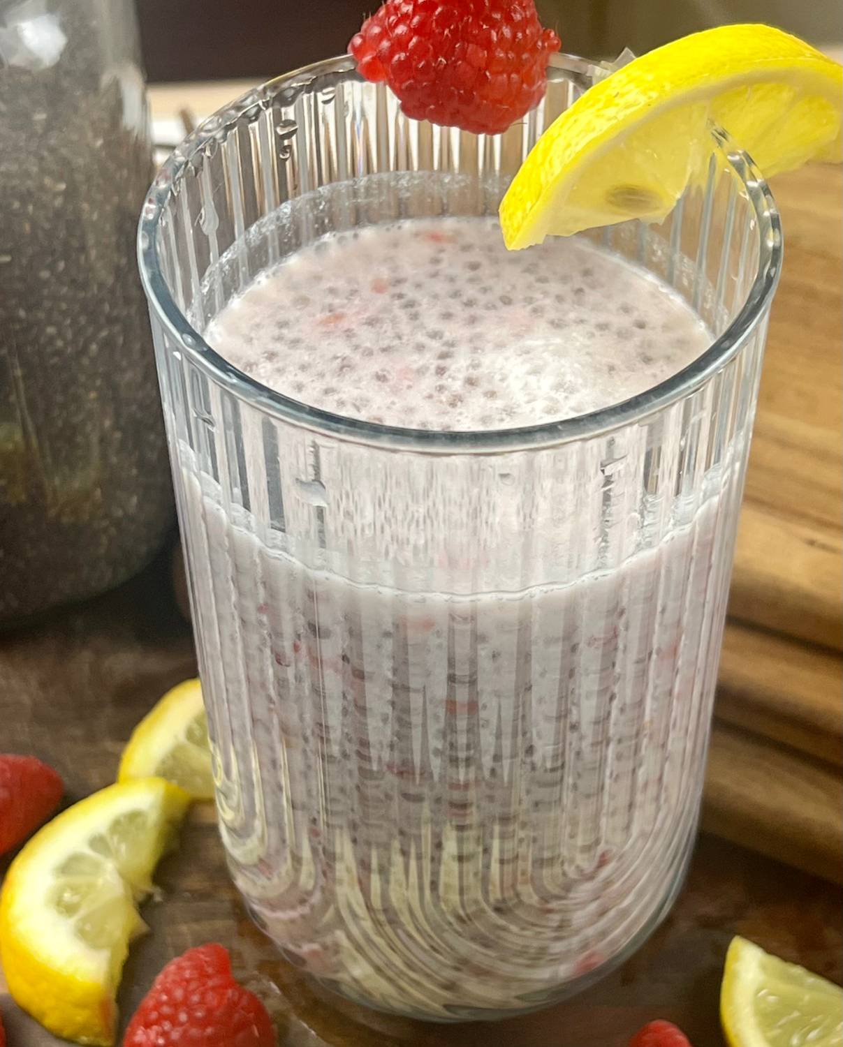 Chia Seed Water (Refreshing Low Carb Drink)