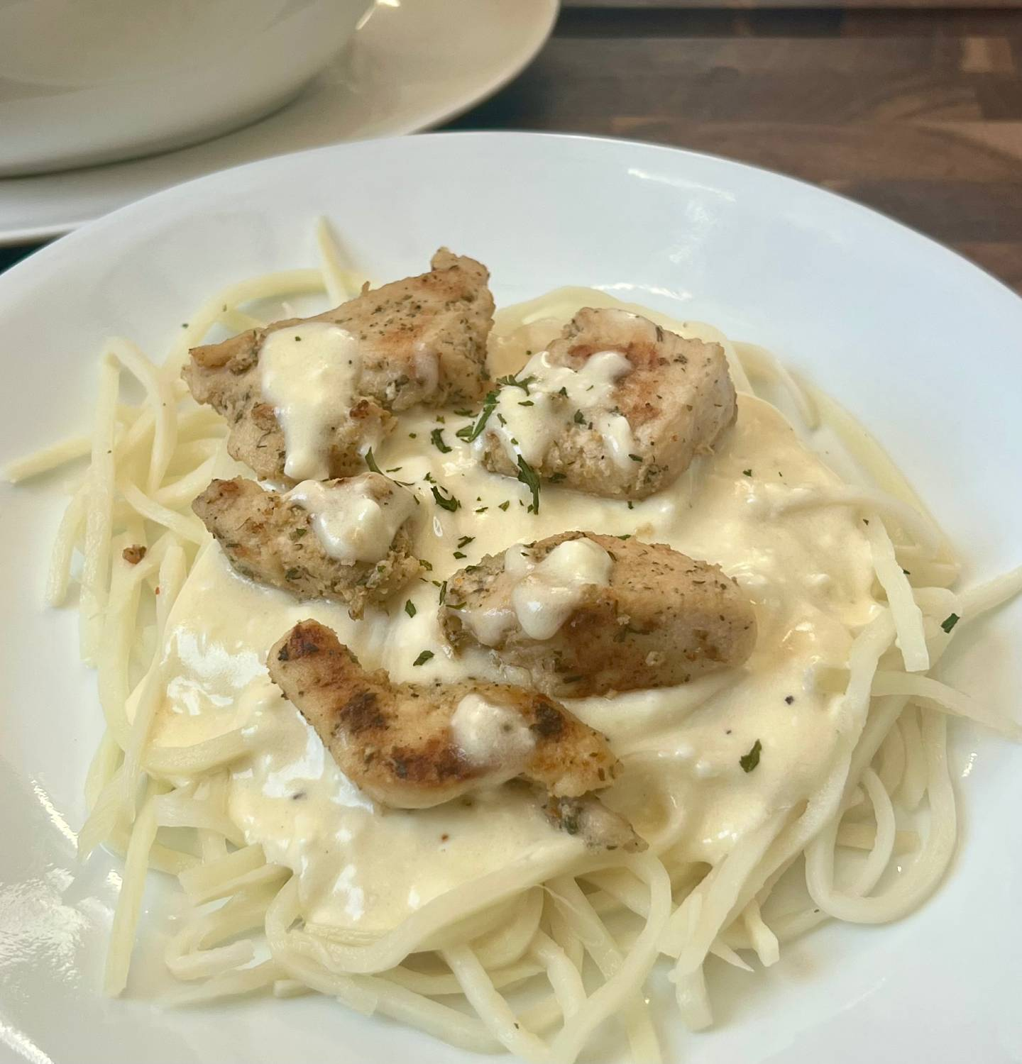 Keto Chicken Alfredo