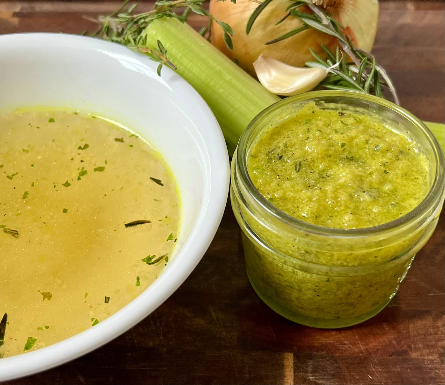 Homemade Keto Vegetable Bouillon Paste